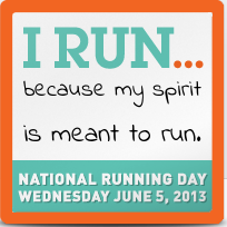 Push It Wednesday: National Running Day