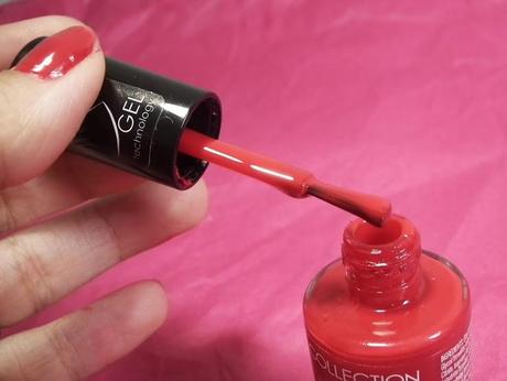 Collection Lasting Gel Colour Red Hot Nail Polish