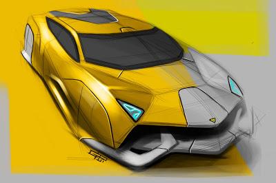 Lamborghini sketch fever