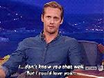 Alexander Skarsgård on Conan – 6/5/13