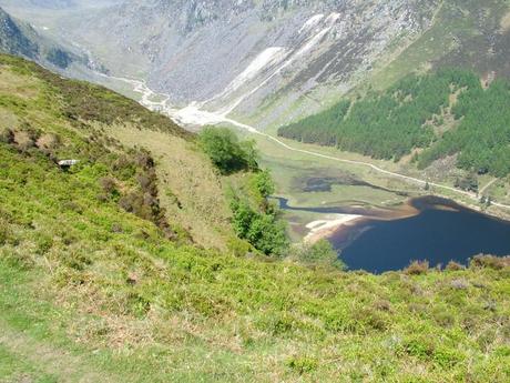 miner's road - upper lake - wicklow mountains national park - ireland