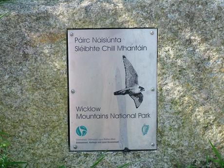 wicklow mountains national park sign - ireland