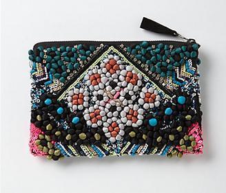 My Faves Journal Thrifty Thursday - Tacuba Pompom Pouch Anthropologie