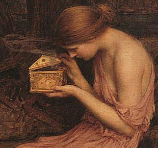 Pandora and her box: a parable of feminine sexuality.