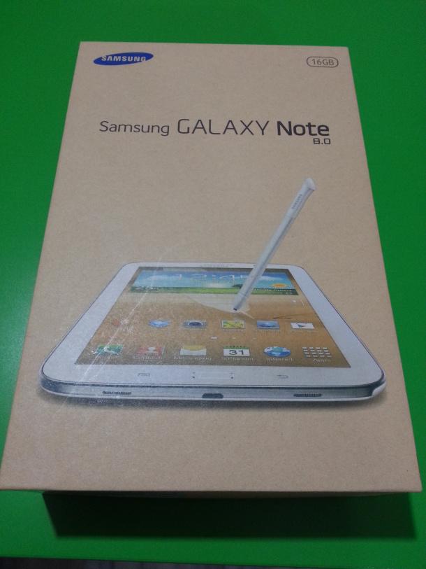 samsung galaxy note 8.0 tab package gt-n5100