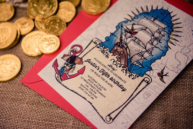 Our Work: Ar Arr Me Hearties a Pirate Party by Little Big Company