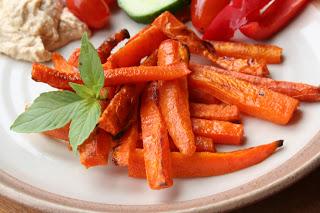 Carrot Fries (Dairy, Gluten Free and Low in Starch)
