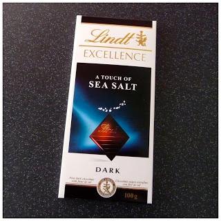 Lindt Excellence Dark Chocolate Range Touch of Sea Salt