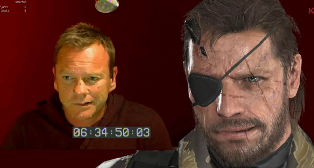 S&S; News: Kiefer Sutherland Confirmed as Snake In Metal Gear Solid V