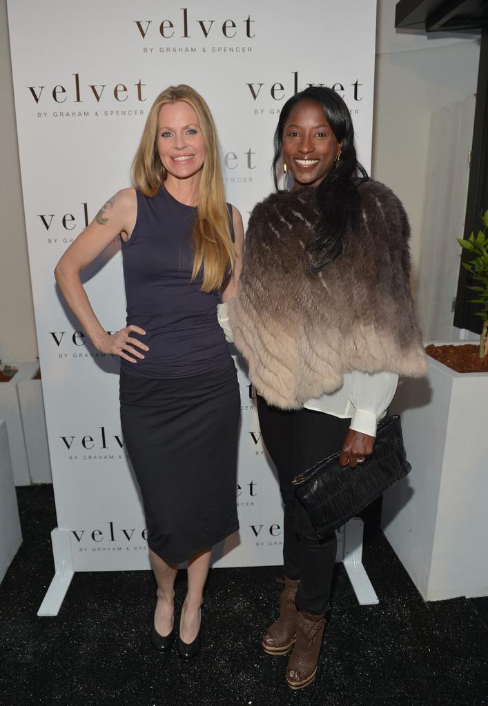 Kristin Bauer van Straten and Rutina Wesley Velvet by Graham & Spencer Celebrates the Grand Opening of Flagship Store Charley Gallay Getty 4