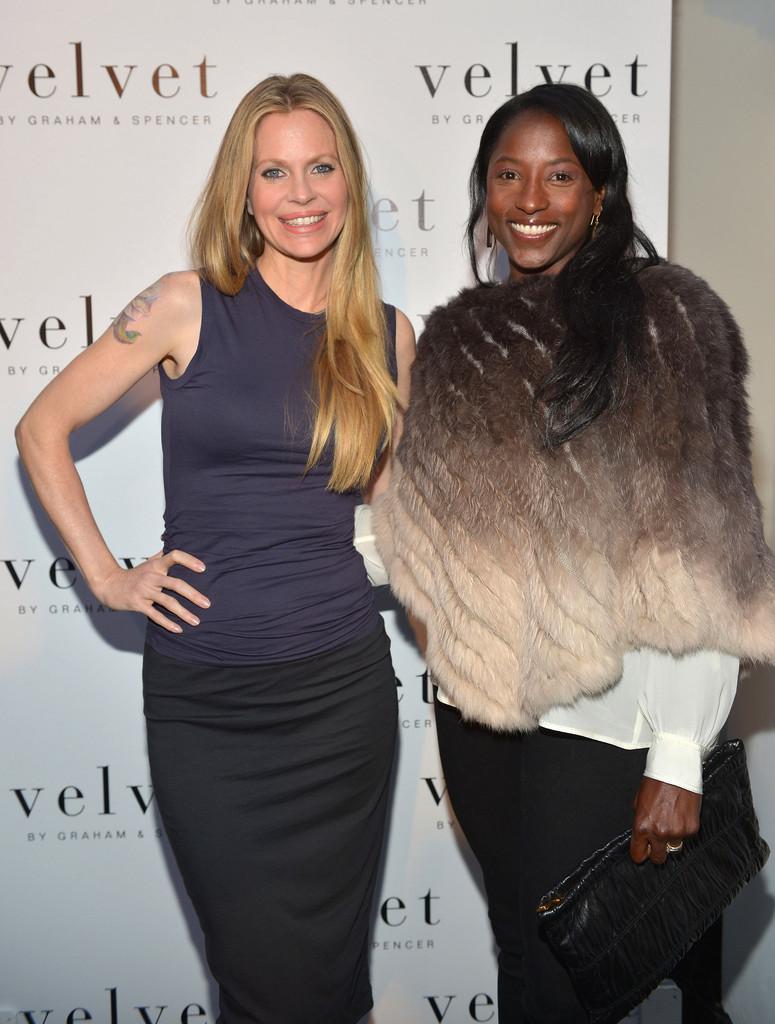 Kristin Bauer van Straten and Rutina Wesley Velvet by Graham & Spencer Celebrates the Grand Opening of Flagship Store Charley Gallay Getty 3