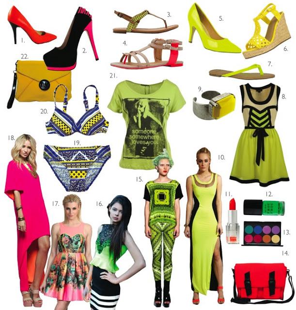 Brighten Up Your Closet-Neon Fashion
