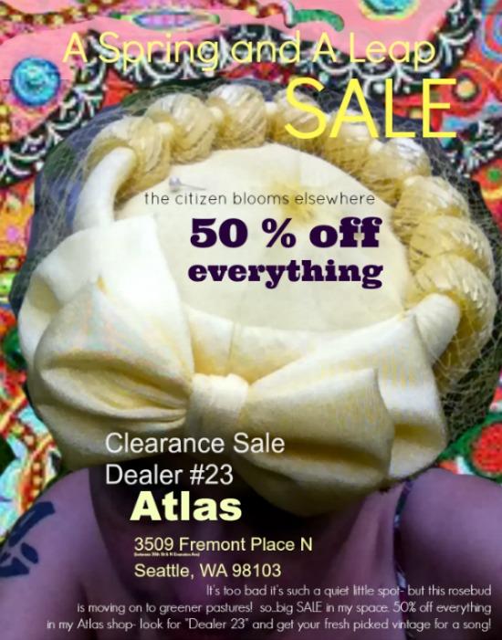 Big SALE This Weekend at Atlas- 50% OFF Citizen Picks!