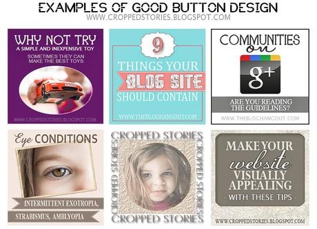 EXAMPLES OF GOOD BUTTON DESIGN
