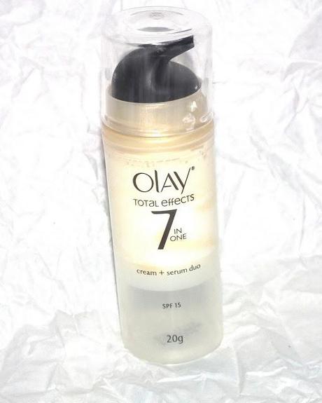 Review  and Swatches | Olay Total Effects 7 in 1 Cream + Serum Duo With SPF15