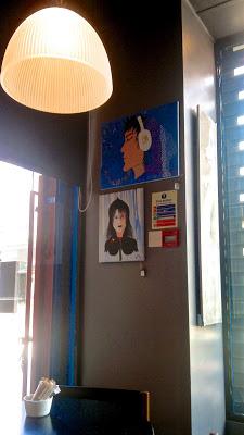 Wez in Baby Blue Cafe... Derby, UK