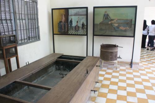 Taken in October of 2012 at Tuol Sleng.  