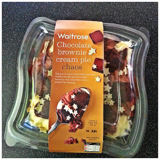 Waitrose Chocolate Brownie Cream Pie Chaos