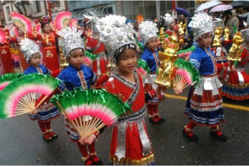 Chinese New Year children