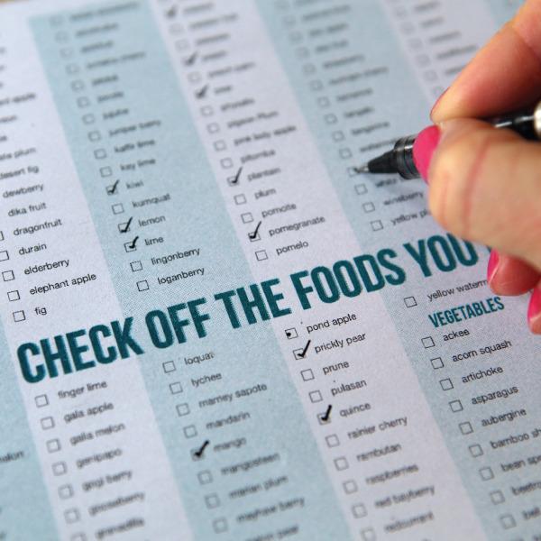 Food-Checklist