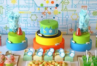 Professor Hugo's Science Themed 8th Birthday Party by Crackers Art ...