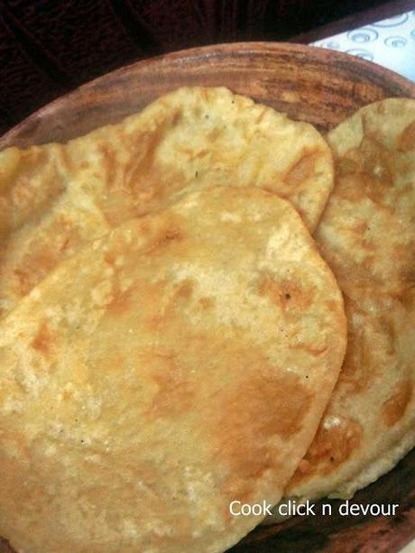 Aloo bhature