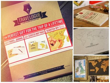 Travelogue – £19.95 Travel Tips book – £4.99 Corkboard Map - £35       