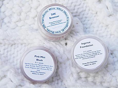 REVIEW | Ocean Mist 24K Bronzer, Pink Mist Blush & Ingenue Foundation