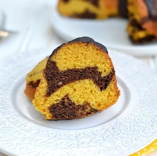 Mango Chocolate Bundt Cake