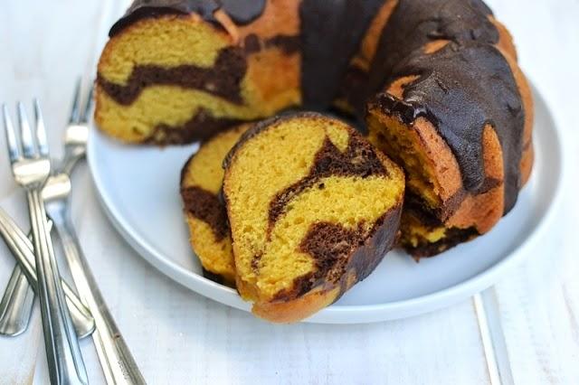 Mango Chocolate Bundt Cake