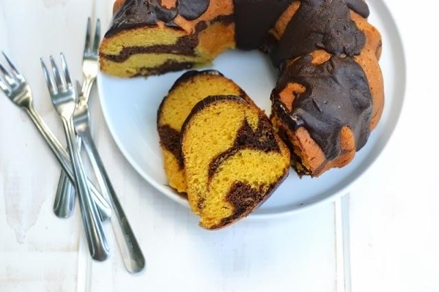 Mango Chocolate Bundt Cake