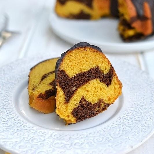 Mango Chocolate Bundt Cake