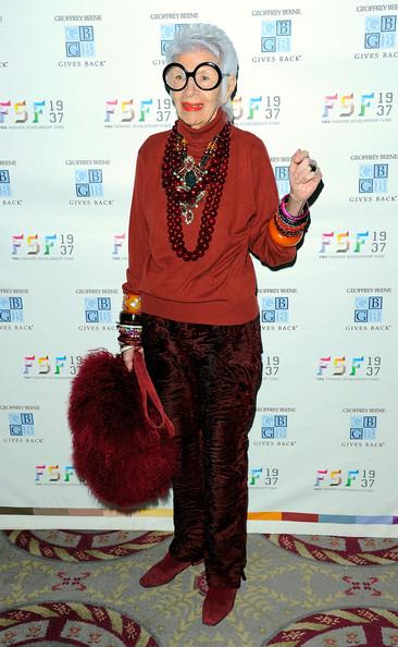 Iris Apfel always accessorizes