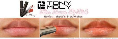 REVIEW | TONY MOLY Kiss Lover Lip Stick OR03 Summer Orange
