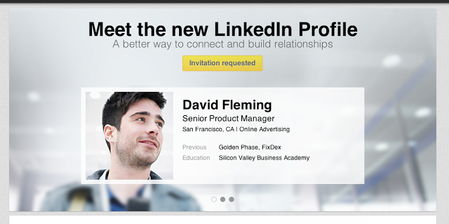 LinkedIn’s New Graphical Portfolio