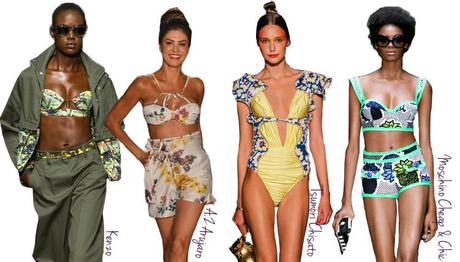 floaralpatterns STYLE // SWIMWEAR TRENDS 2013