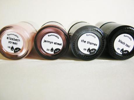 Nails inc -  The Greige Colour Collection