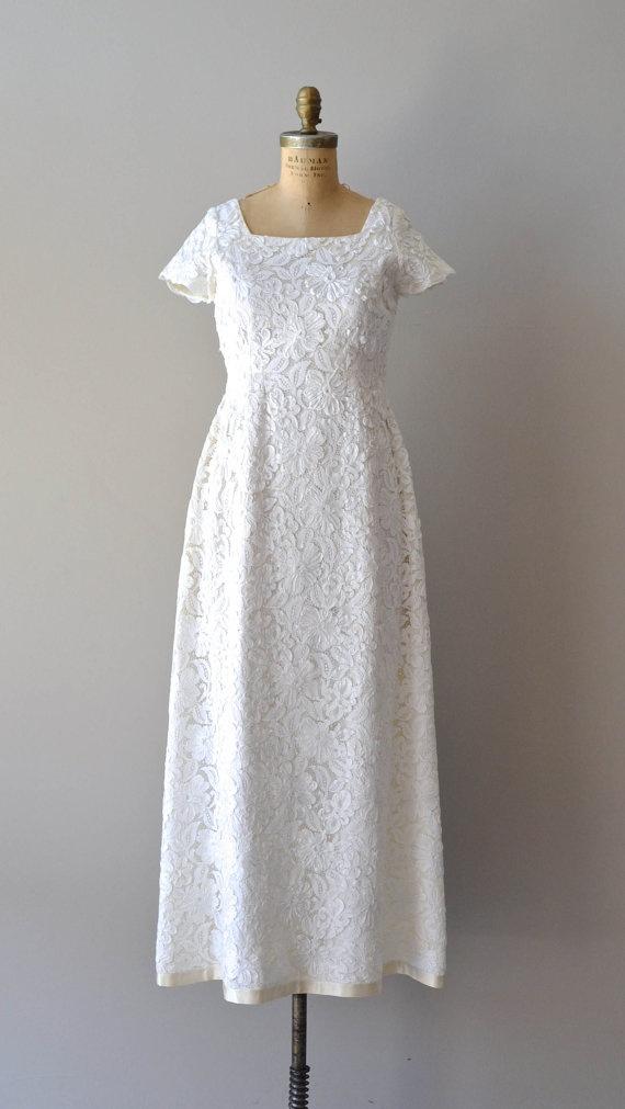 60's Style Wedding Dress