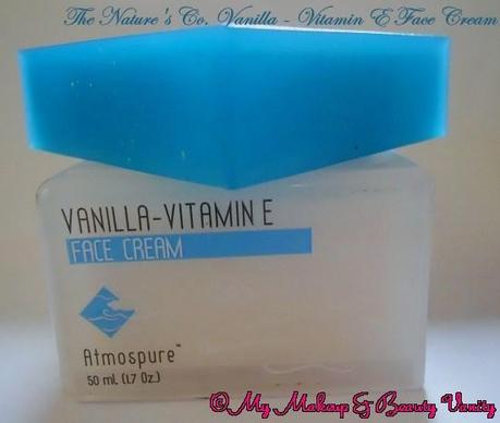 The Nature's Co. Vanilla - Vitamin E Face Cream Review+best vitamin e cream