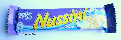 Milka Nussini Cocos - White Choc & Coconut Wafer.