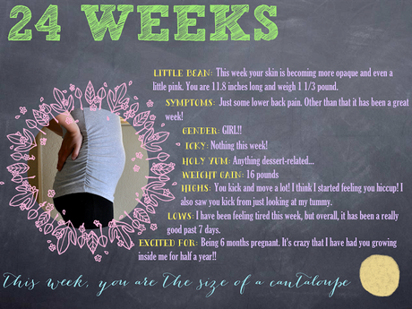 24 Week Bumpdate! ::And Her Name::
