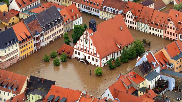 Floods in central Europe: Devastating