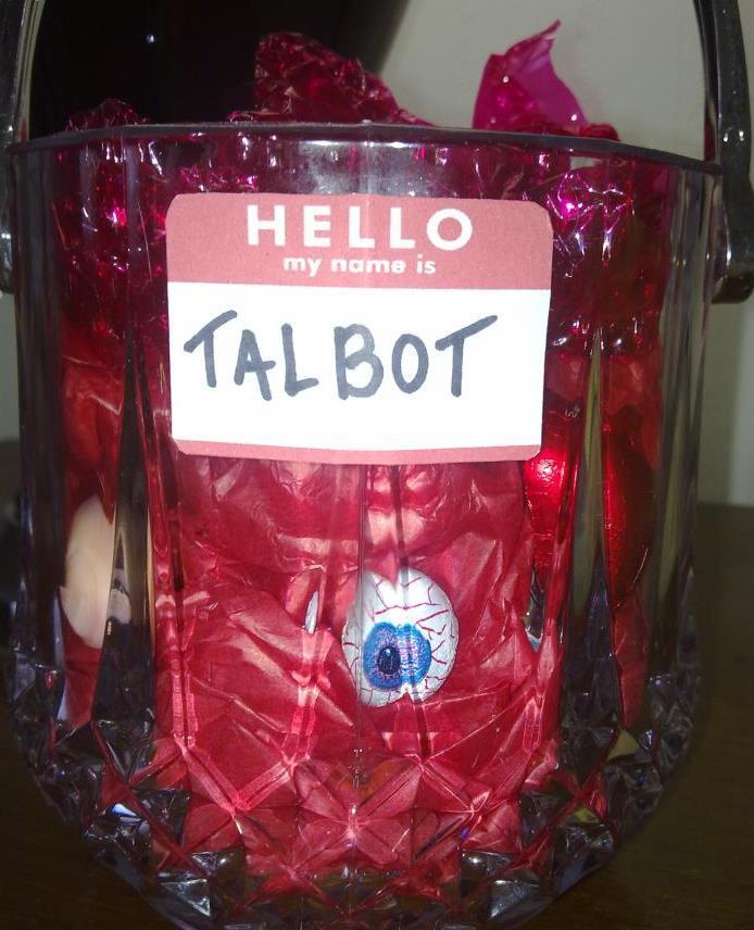 Hello my name is Talbot