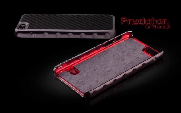 interior of iPhone 5 Predator case 