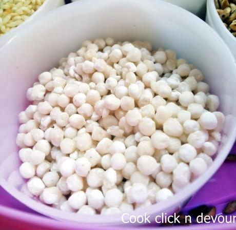 Sathu mavu(Nutritious multigrain,lentil and nuts mix for toddlers) & and a click