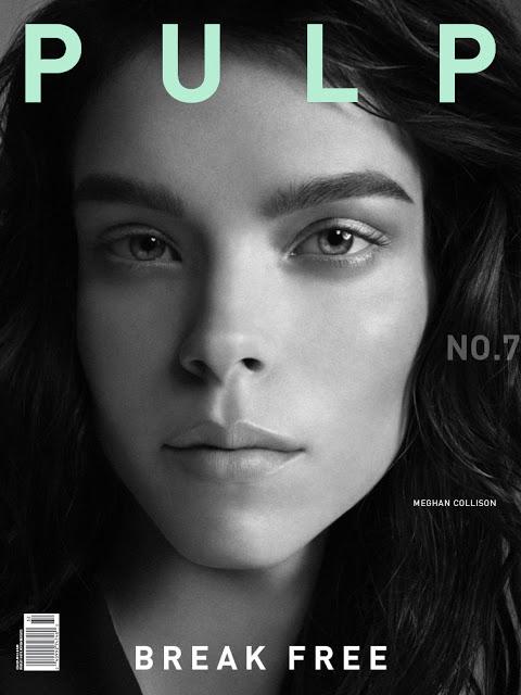 MEGHAN COLLISON FOR SEVENTH ISSUE OF PULP MAGAZINE