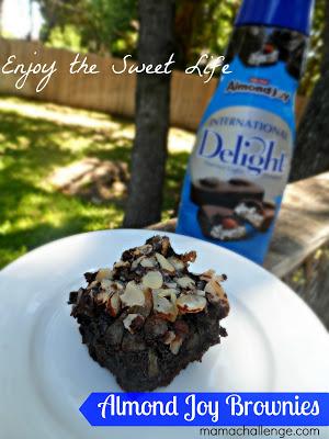 Enjoy the Sweet Life with Quick Almond Joy Brownies #WhatsYourID