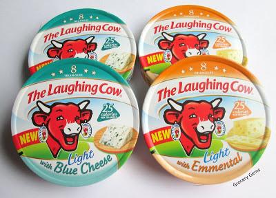 New The Laughing Cow Light with Blue Cheese & Emmental