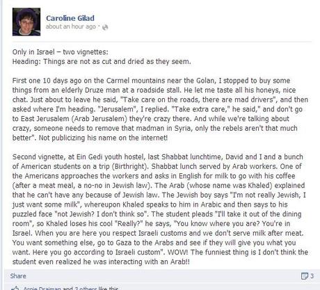 Facebook Status of the Day
