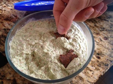 almond pulp hummus